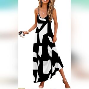 #45 Wolddress Womens 2024 Casual Sleeveless Sundress Plus Size